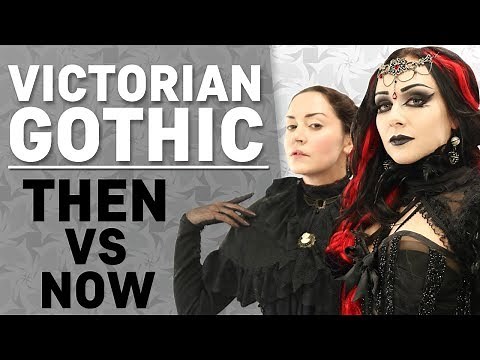 Victorian Gothic Style: 1800s Mourning vs. Modern Goth