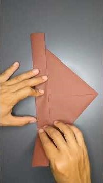 Envelope origami tutorial