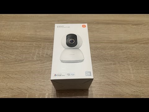 Xiaomi C300 smart camera unboxing