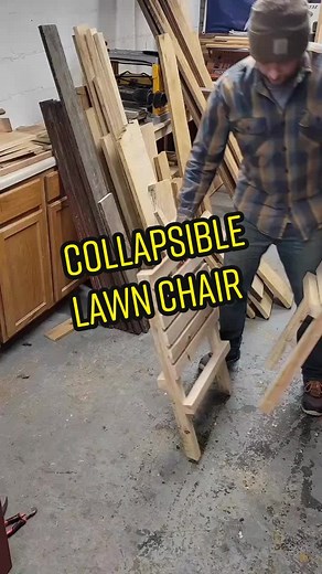 DIY Collapsible Lawn Chair | Woodworking Projects for Beginners