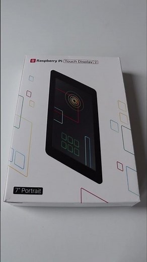 Unboxing Raspberry Pi Touch Display 2 #raspberrypi #shorts
