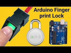 Arduino Fingerprint Lock || Arduino project ||Solenoid door lock