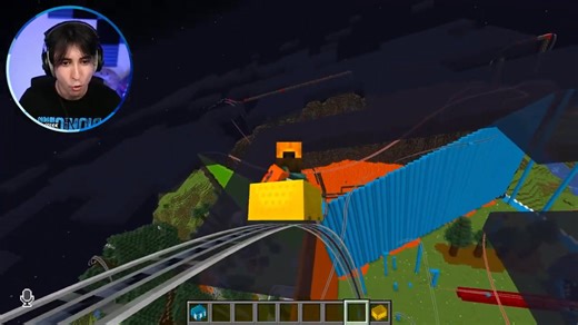 I Built a Roller Coaster in Build Battle #bionic #new #viral #today #video #gaming #minecraft | Bionic Gaming