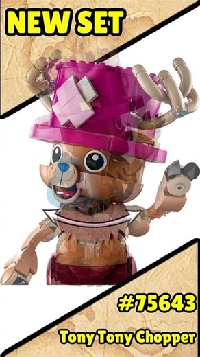 NEW LEGO SET | Tony Tony Chopper 75643 | #lego #onepiece #new #news