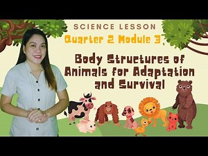 Science 4 Quarter 2 Body Structures of Animals for Adaptation and Survival
