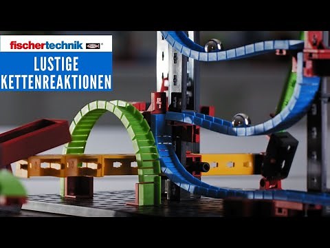 Coole Kettenreaktionen mit Dominoeffekt I Chain reaction with domino effect I fischertechnik