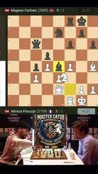 Alireza Firouzja Defeats Magnus Carlsen in Round 1 | Norway Chess 2026