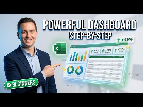 How to Create a Powerful Dashboard in MS Excel | Step-by-Step Tutorial for Beginners