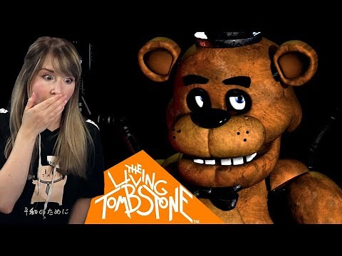 NEW FNAF FAN REACTS TO FIVE NIGHTS AT FREDDY'S SONGS BY THE LIVING TOMBSTONE (SONGS 1-4)