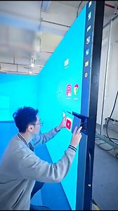 498K views · 1.9K reactions | flexible led screen installation #wall #ledscreen #led #screen #display #media #leddisplay #panel #ledpanel #bigscreen #ledmonitor #resolution #color #rgb #tech #pixels #video #stage #event #flexible #installation | Apollomi LED Screen Display Factory | Facebook