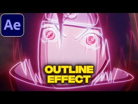 Outline Effect Tutorial in After Effects | After Effects AMV Tutorial