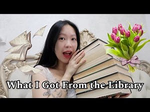 Library Book Haul + Why I Started Using the Library | Euodias