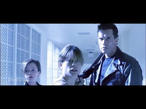 Terminator 2: Judgment Day (1991) - T 1000 Pescadero Hospital Scene