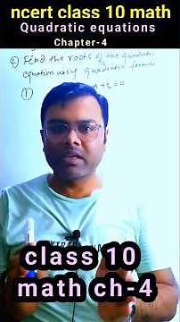 quadratic equations class 10 ch 4 solutions | exercise 4.3 class 10 math chapter 4 |cbse board 2026