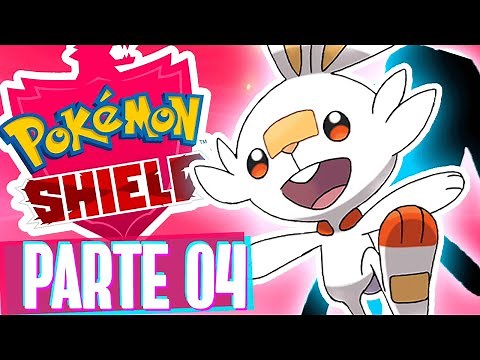 Pokemon SHIELD - SCORBUNNY EVOLUIU! (Parte 04)