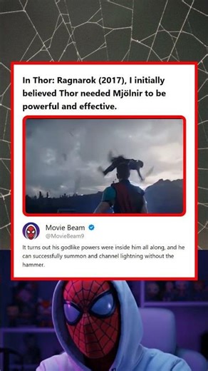 Thor Ragnarok 2017 Thor Realizes His Powers Were Inside Him All Along God of Thunder