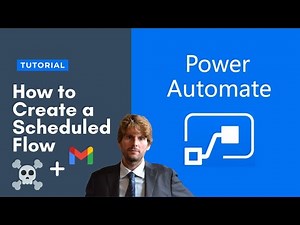 Power Automate Tutorial - Create a scheduled flow