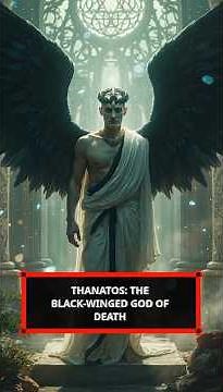 Thanatos: The Black Winged God of Death | Greek Mythology Explained