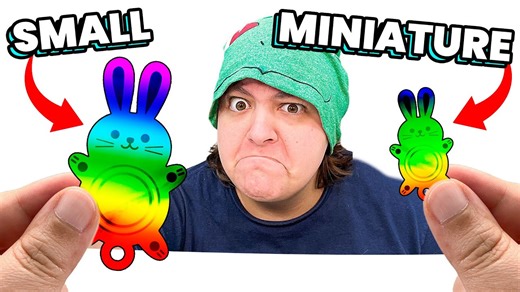 26K views · 1K reactions | This is the World's Smallest MICRO Fidget Toys Mystery Box! Each mystery packs has super tiny fidget toys for all those with small hands. Would like to know how it would work with big hands  | Nerdecrafter | Facebook