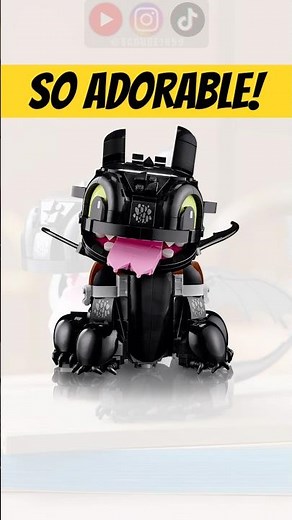 LEGO How To Train Your Dragon Toothless Revealed!