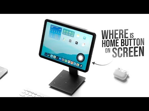 Where is the Home Button on my iPad Screen (tutorial)