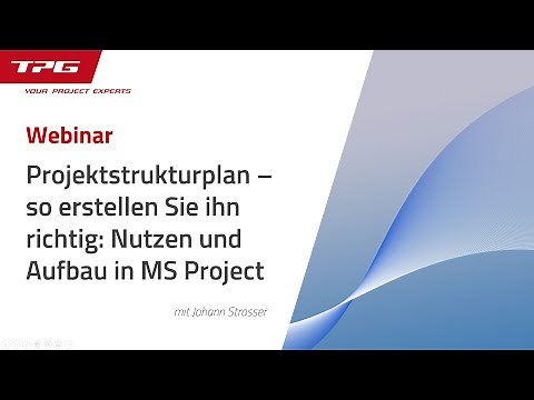 Projektstrukturplan clever erstellen: Nutzen + Aufbau in MS Project