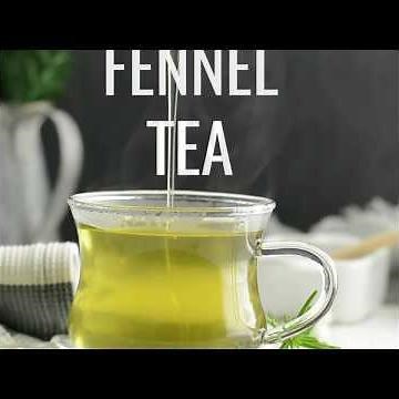 Fennel tea recipe / Fresh homemade fennel tea / healthy and easy