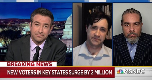 Trump in 2020 peril if this surge continues: new early voting data