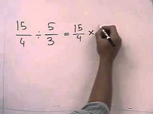 Division de fractions