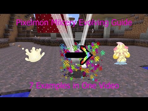 Pixelmon Milcery Evolution Guide
