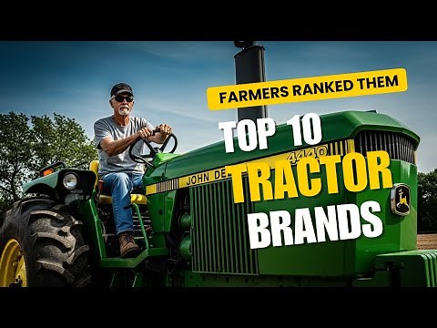 Top 10 Tractor Brands – Ranked by Real Farmers Who Actually Use Them