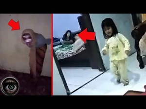 Terrifying Creature Caught On Camera - 7 Horror Videos