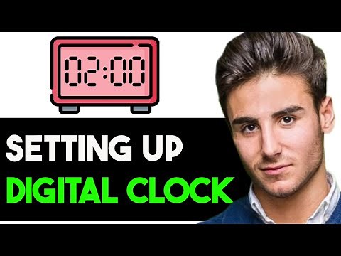 HOW TO SET UP DIGITAL LED ALARM CLOCK 2025! (FULL GUIDE)