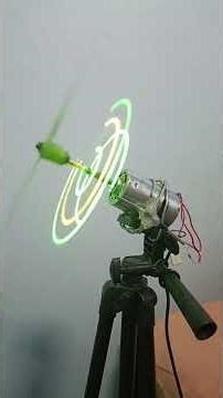 LED spinning light. (and DC motor 775)