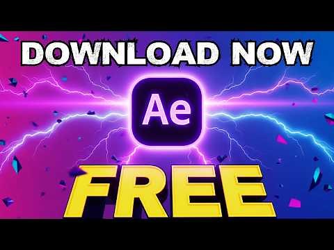 How To Download Adobe After Effects For FREE PC & MAC (Official Version)