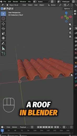 How to Create a Roof Tiles in Blender