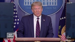 551K views · 6.6K reactions | RETURN OF THE WHITE HOUSE BRIEFINGS: Pres. Trump held his first coronavirus briefing in months on Tuesday where he appeared to pivot on how America is handling the pandemic and encouraged social distancing and the wearing of masks – the co-hosts react. abcn.ws/3hp7Q2s | The View | Facebook