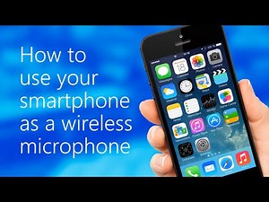 How To Use Your Android or iPhone as a Mic for Your Computer