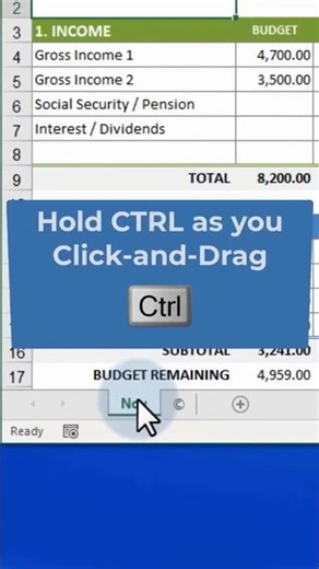 How to Rename the worksheet in Excel with just one click