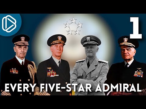 Every 5 Star Admiral in American History, Part 1