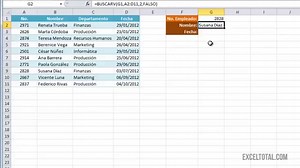 Domina la función BUSCARV en Excel - Excel Total