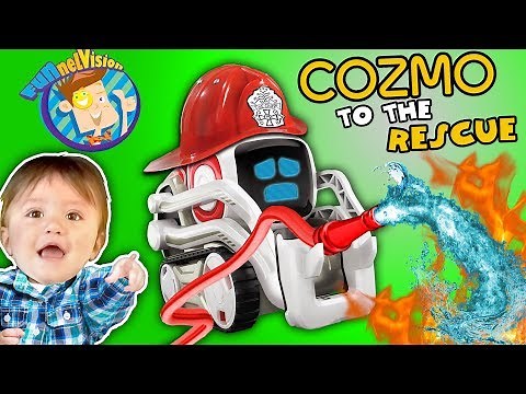 ROBOT SAVES BABY!! COZMO Playtime! Artificial Intelligence Super Computer FUNnel VisION Fun