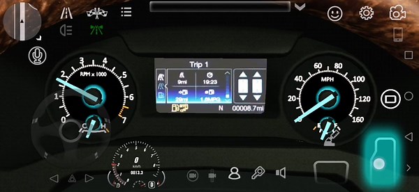 Car Dashboard Overview: Speedometer and Instrument Cluster