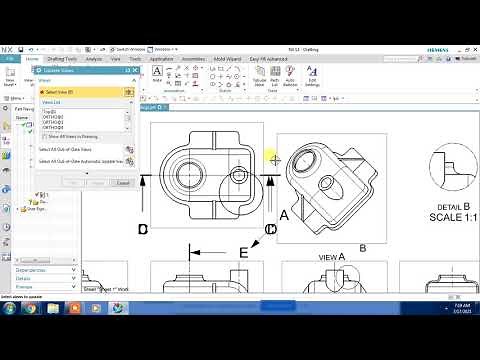 #NX DRAFTING TUTORIAL