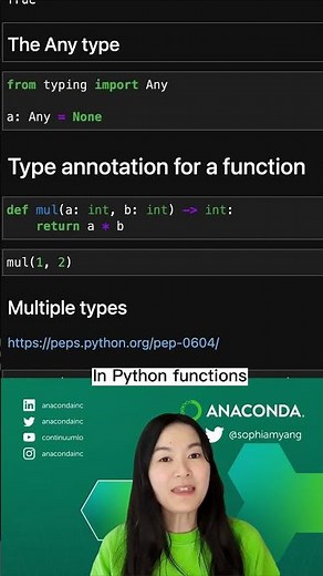 Python Tips: How to use Python type hints/annotations (Beginner)
