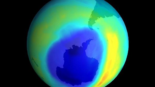 What happened to the hole in the ozone layer? What is the status of the hole?