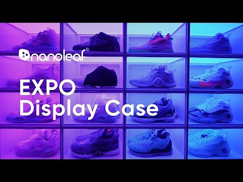 EXPO Smart LED Display Case | Nanoleaf