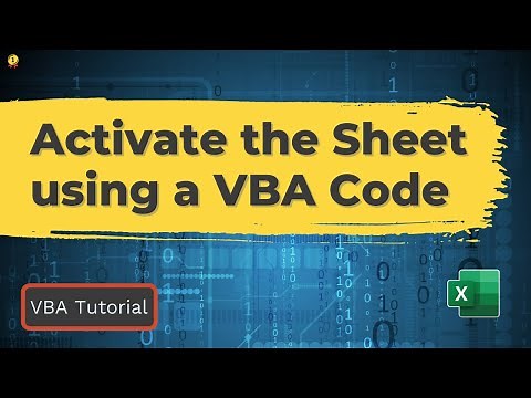 VBA Activate Sheet | How to Activate the Sheet using a VBA Code
