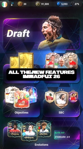 Madfut™ on Instagram: "All The New Features In MadFut 26! 🔥👑 • Get The Next Beta By Joining Our Instagram Group Chat! 💬 • Follow @madfut.apps For More ! 📍 •—————————–——• #eafc #tekkers #nikefootball #nikesoccer #mercurial #totalsoccerofficial #viral #sbspotlight #fut #art #worldsoccerblogger #fifa #bornmercurial #impression #madfut26 #footballboots #soccernews #madfut #ultimateteam #teamoftheseason #eafc26"