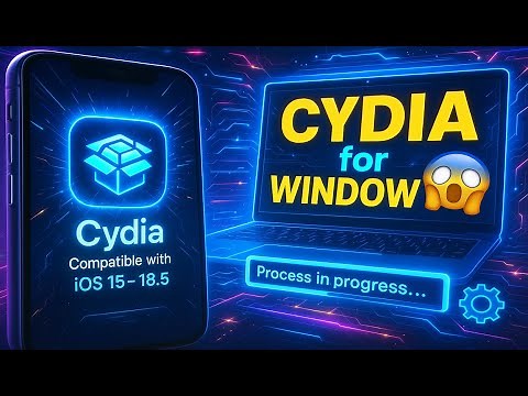 💥 Jailbreak iOS 15 to 18.5 on Windows! Activate Cydia Step by Step ✅